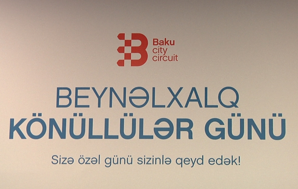 Beynəlxalq Könüllülər Günü qeyd olunub VİDEO