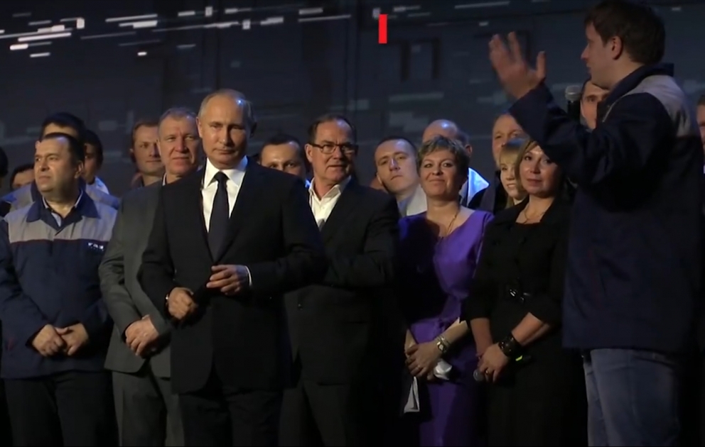 Vladimir Putin növbəti prezident seçkilərində namizədliyini irəli sürəcək VİDEO
