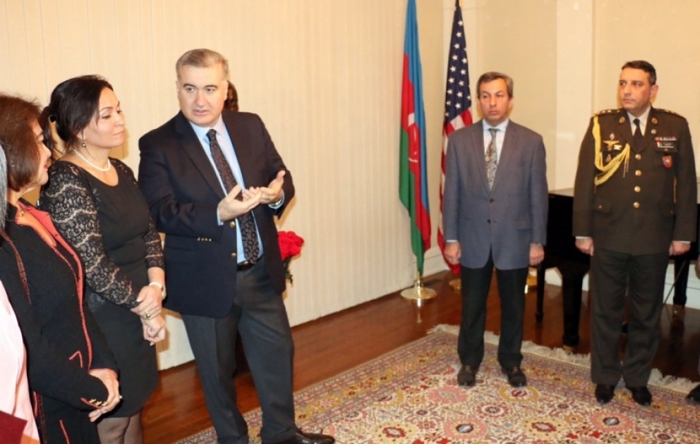 В столице США почтили память общенационального лидера Гейдара Алиева ВИДЕО