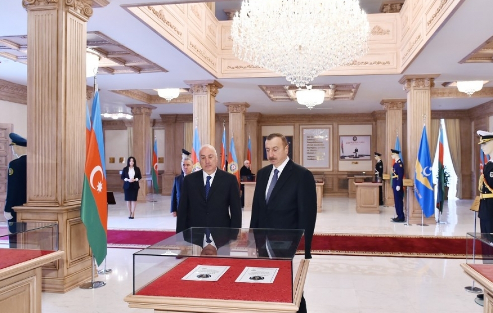 President Ilham Aliyev inaugurated Flag Museum in Sumgayit VIDEO