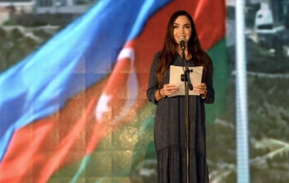 Vice-President of Heydar Aliyev Foundation Leyla Aliyeva attends poetry day in Gabala VIDEO