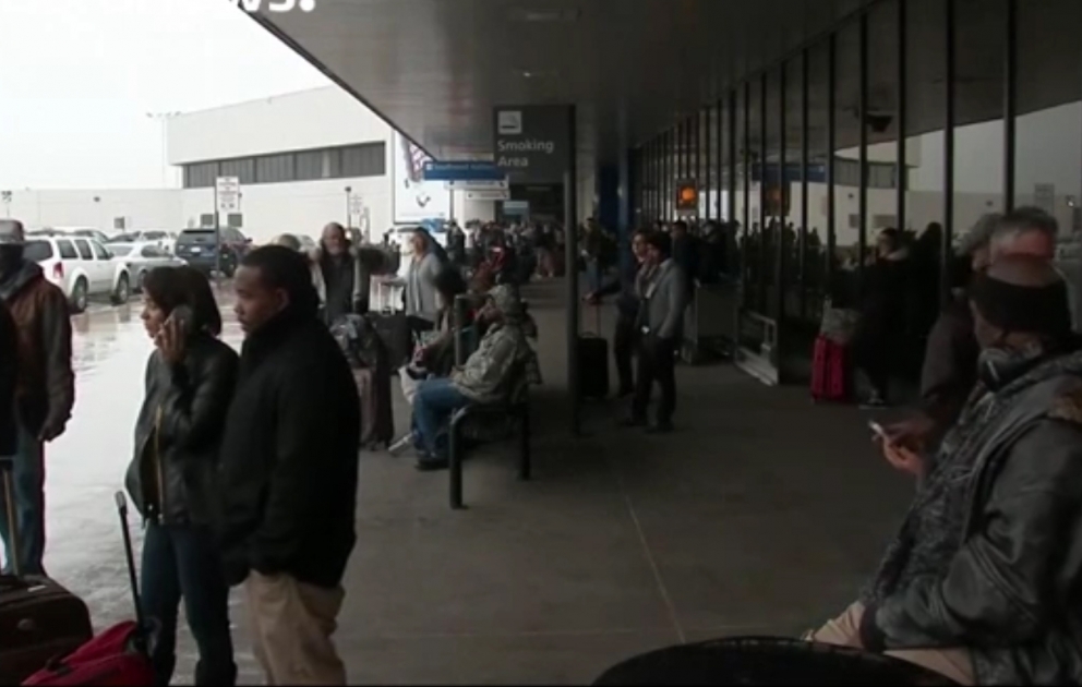 Atlanta aeroportunda on minlərlə sərnişin yığılıb qalıb VİDEO