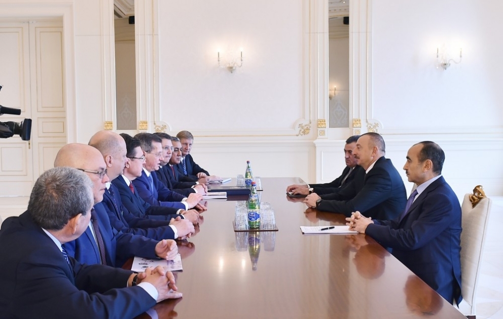 President Ilham Aliyev received delegation led by Governor of Russia's Astrakhan region VIDEO