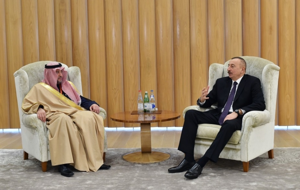 Entretien du président Ilham Aliyev avec le vice-ministre saoudien des affaires islamiques, des biens morts, de la propagation de la foi et de l’orientation VIDEO