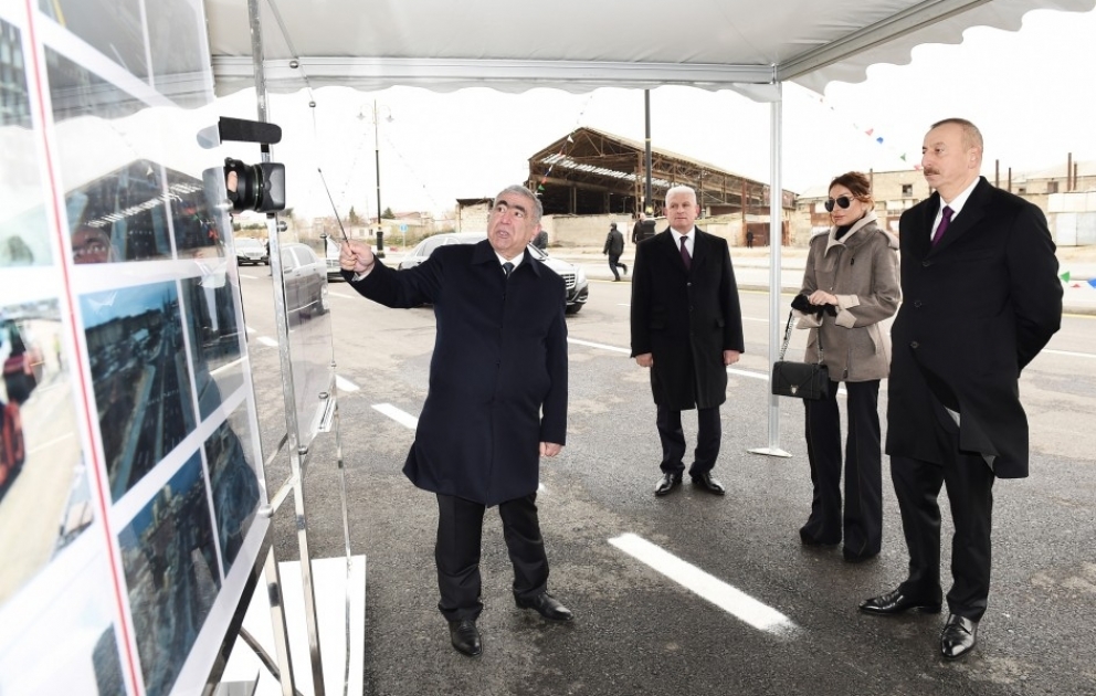 Le président Ilham Aliyev a inspecté les travaux effectués dans la « Ville blanche » VIDEO