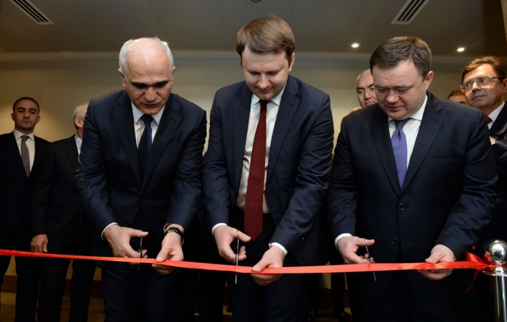 Bakıda Rusiya İxrac Mərkəzinin nümayəndəliyi açılıb YENİLƏNİB VİDEO