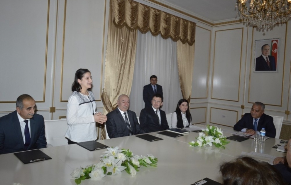 Qubada Reyhan Camalova ilə görüş keçirilib VİDEO