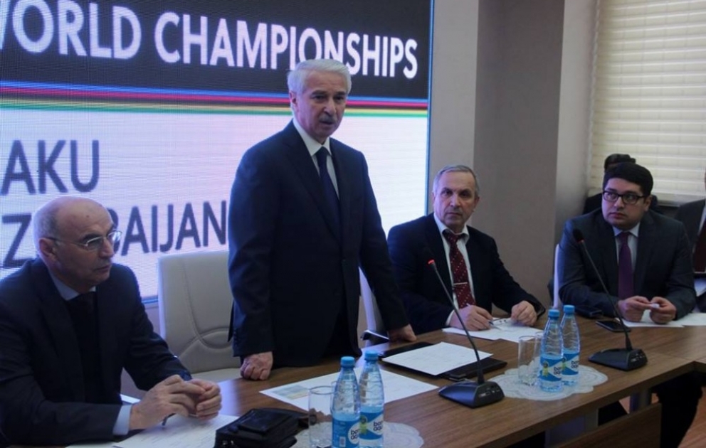 Bakıda keçiriləcək BMX üzrə dünya çempionatının Təşkilat Komitəsinin İşçi Qrupunun iclası olub VİDEO