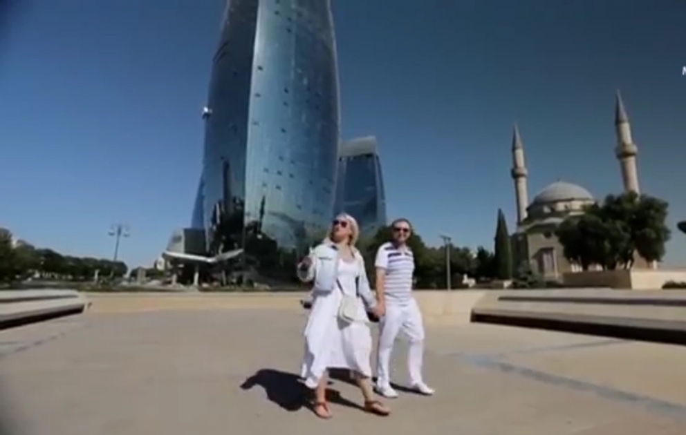 Azərbaycanın turizm imkanları Ukraynanın yüksək reytinqli televiziya kanalında VİDEO