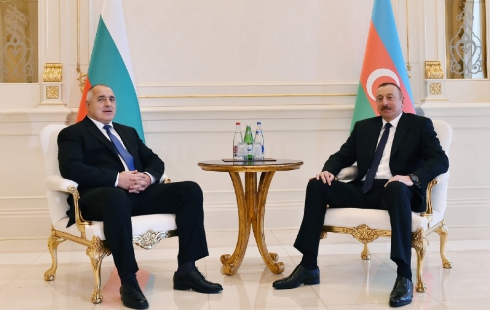 Entretien en tête-à-tête du président Ilham Aliyev avec le Premier ministre bulgare VIDEO