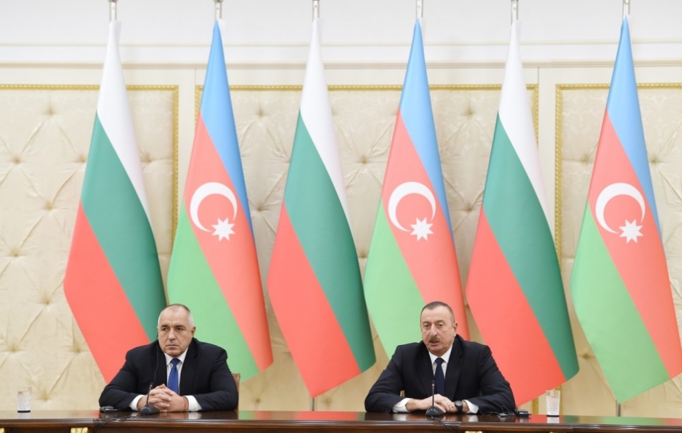 Déclaration à la presse du président azerbaïdjanais et du Premier ministre bulgare VIDEO