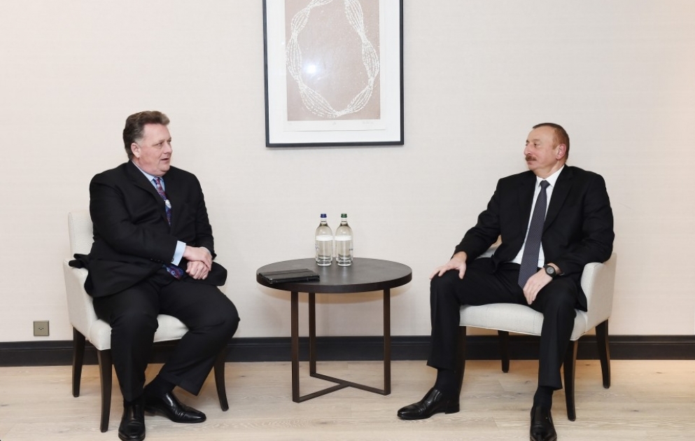 President Ilham Aliyev met with vice president of Chevron Corporation VIDEO