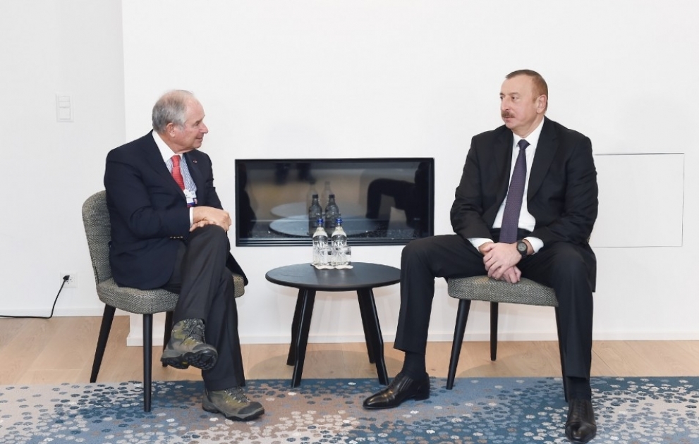 Prezident İlham Əliyevin ABŞ-ın “Blackstone” şirkətinin həmtəsisçisi və icraçı direktoru ilə görüşü olub VİDEO