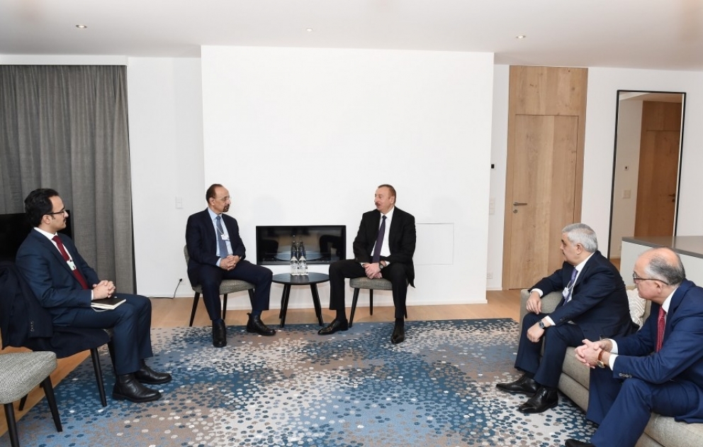 President Ilham Aliyev met with Saudi Arabian minister of energy, industry and mineral resources VIDEO