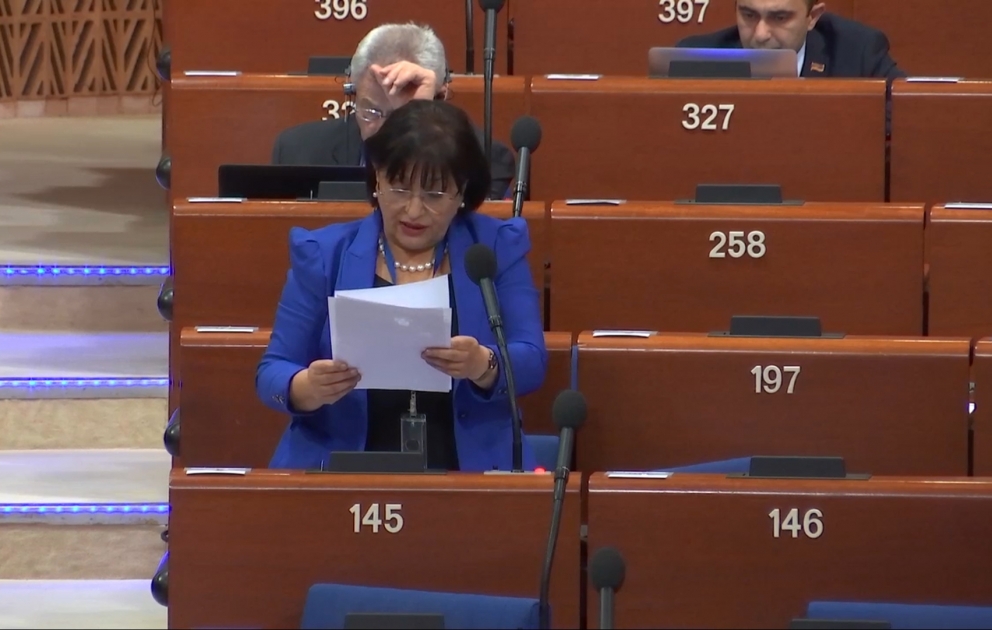 Sahibə Qafarova: Dağlıq Qarabağ münaqişəsi nəticəsində 193 azərbaycanlı körpə erməni vandalları tərəfindən qətlə yetirilib VİDEO
