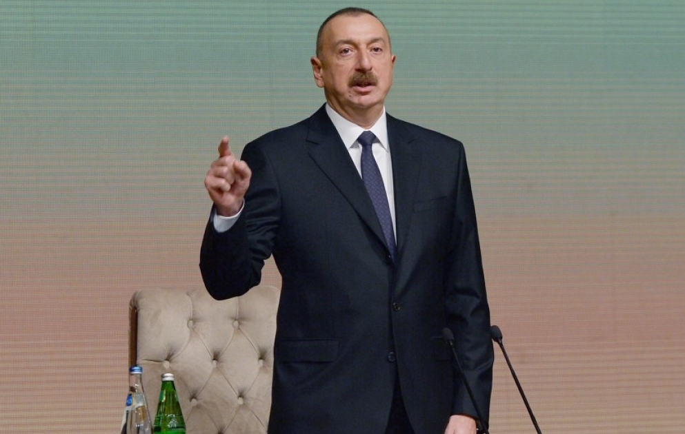 Regionların 2014-2018-ci illərdə sosial-iqtisadi inkişafı Dövlət Proqramının icrasının dördüncü ilinin yekunlarına həsr olunan konfrans keçirilib  Azərbaycan Prezidenti İlham Əliyev konfransda iştirak edib YENİLƏNİB 4 VİDEO