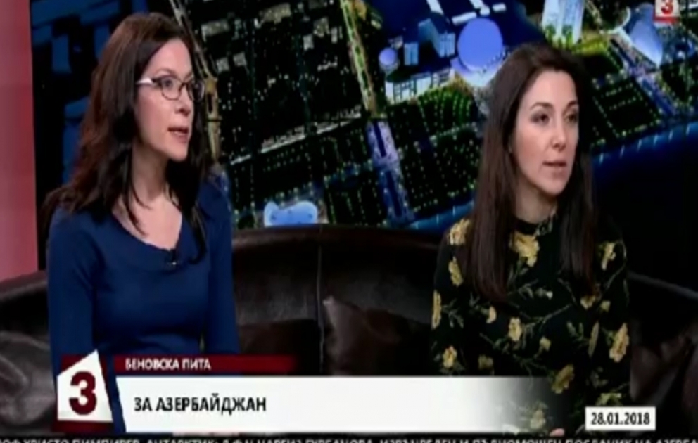 Bolqarıstan televiziyasında Azərbaycan ilə bu ölkə arasında əlaqələr barədə məlumat verilib VİDEO
