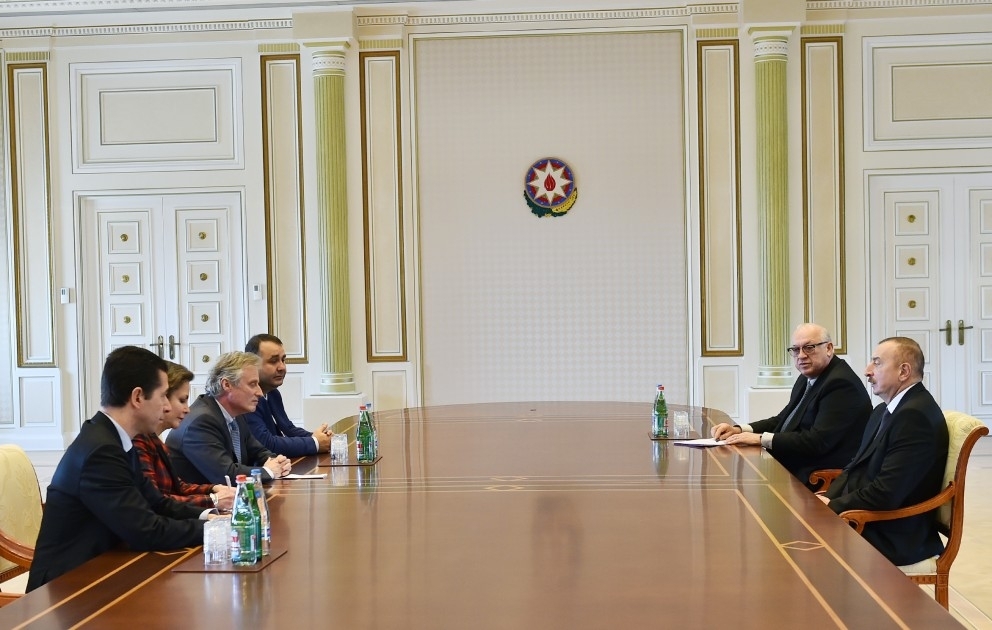 President Ilham Aliyev received Senior Executive Vice President of Thales International VIDEO