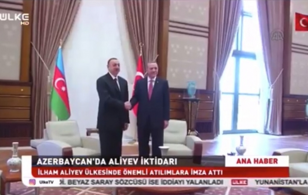 Türkei: In Ülke TV ein Sujet über Präsidentschaftswahl in Aserbaidschan gezeigt VIDEO