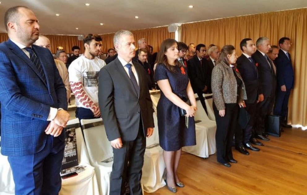 İspaniyada Xocalı soyqırımına həsr olunmuş anım mərasimi keçirilib VİDEO