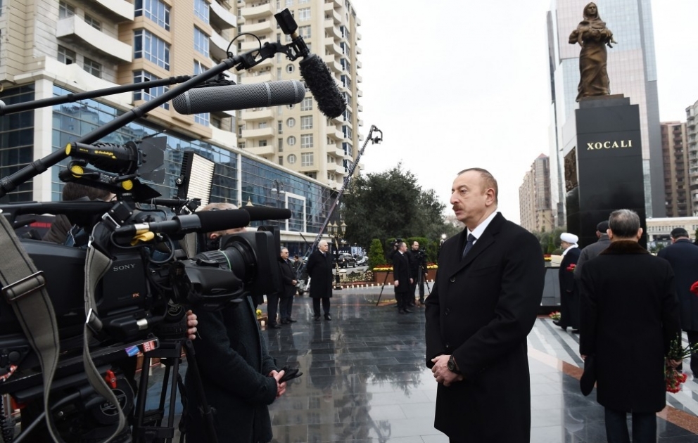 President Ilham Aliyev was interviewed by Rossiya-24 correspondent VIDEO