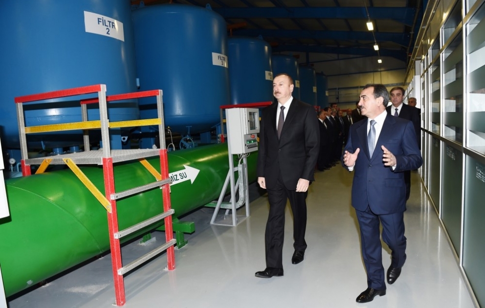 Le système d’approvisionnement en eau de Minguétchévir remis en service après la rénovation VIDEO