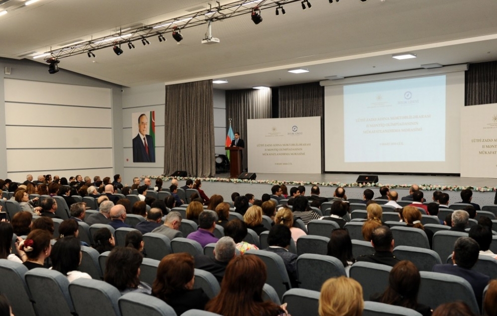 Məntiq olimpiadasının qalibləri mükafatlandırılıblar VİDEO