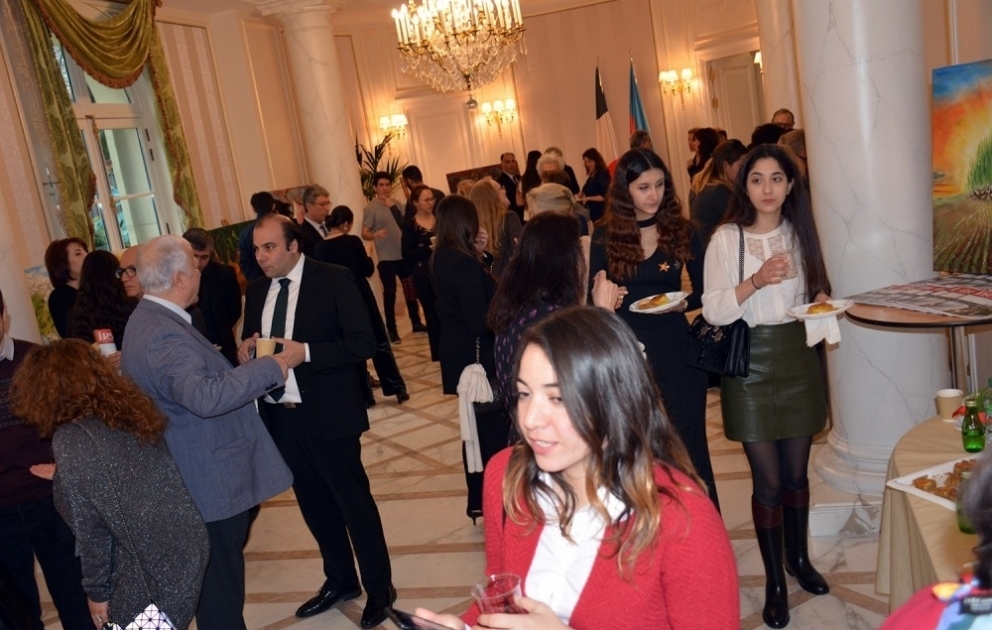 Parisdə Azərbaycan Mədəniyyət Mərkəzində Novruz bayramı qeyd olunub VİDEO