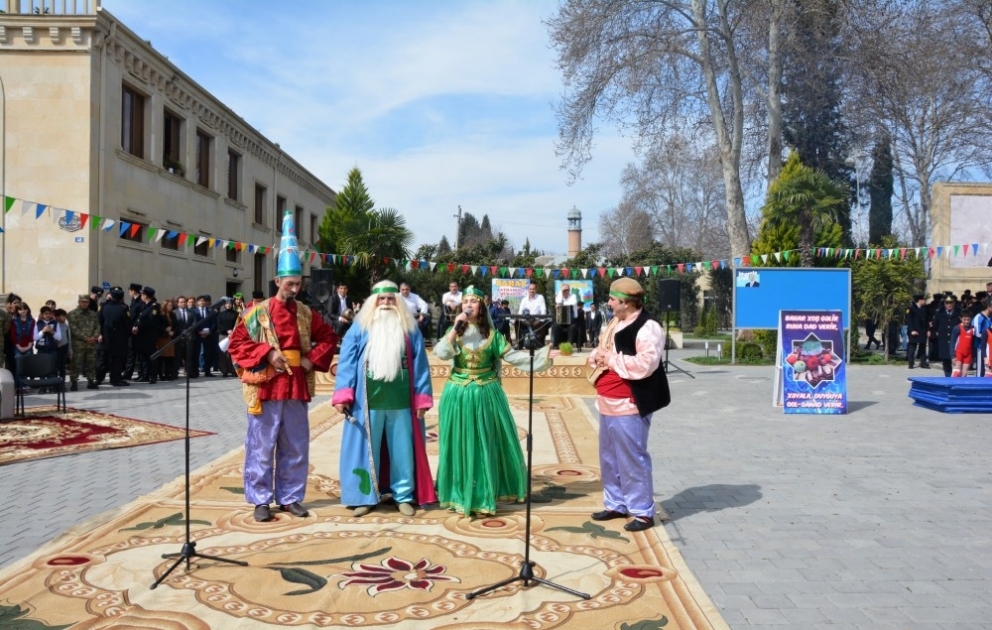 Tərtərlilər Novruz bayramını yüksək əhval-ruhiyyə ilə qarşılayırlar VİDEO