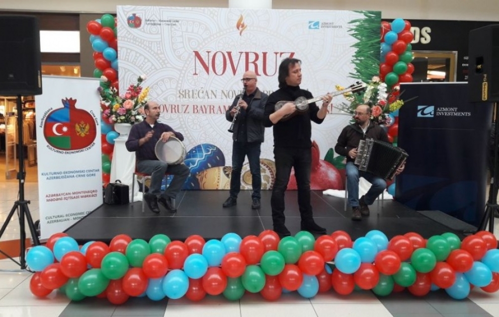 Monteneqroda Novruz bayramı qeyd olunub VİDEO