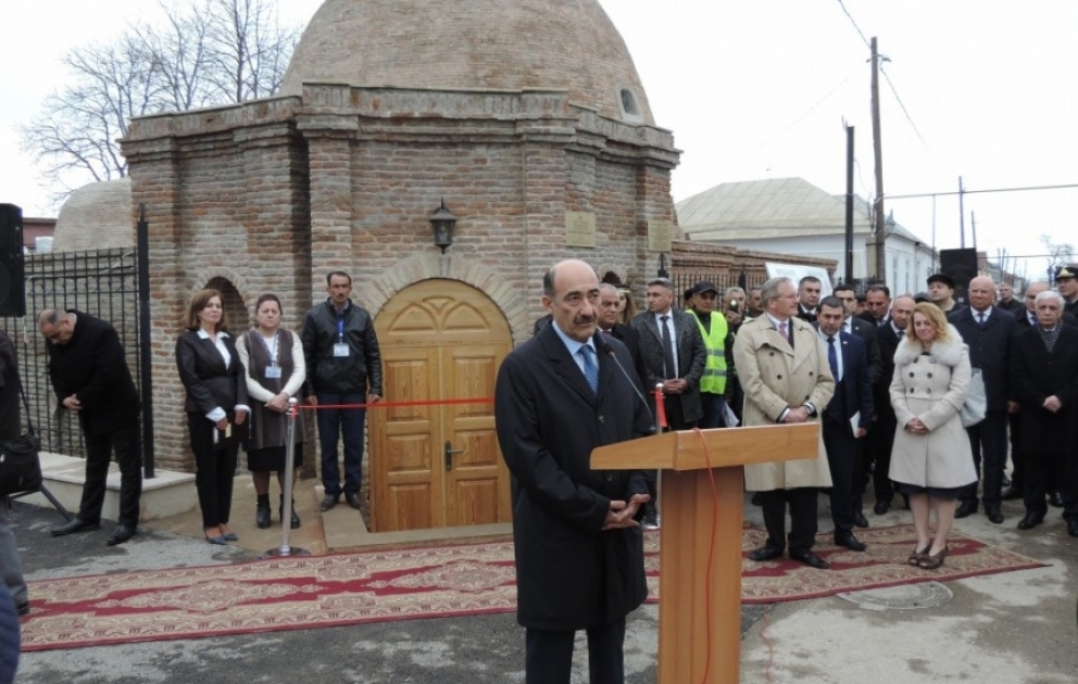 Qubadakı XVIII-XIX əsrlərə aid “Günbəzli hamam” tarixi abidəsi bərpa olunub VİDEO