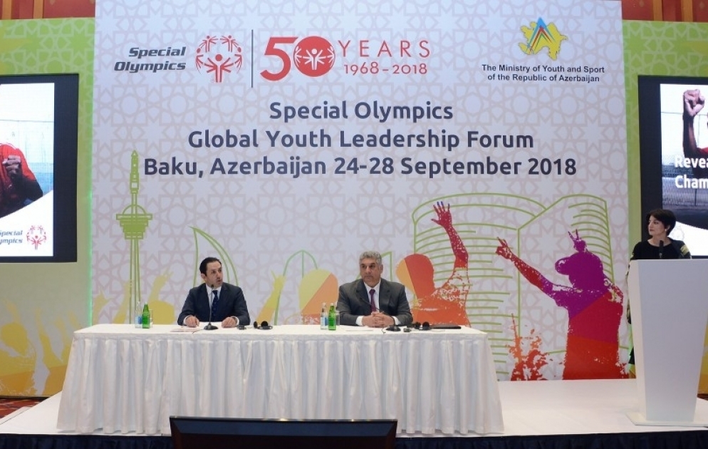 Bakı Xüsusi Olimpiya Hərəkatı Gənc Liderlərin Qlobal Forumuna ev sahibliyi edəcək VİDEO