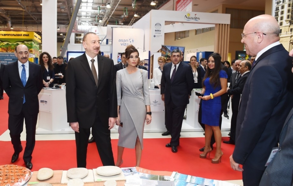 Le président Ilham Aliyev a visité la 17e édition du Salon international du tourisme et des voyages d’Azerbaïdjan VIDEO
