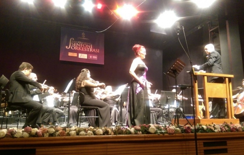 Bursa şəhərində Qara Qarayevin əsərlərindən ibarət konsert olub VİDEO