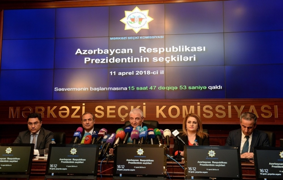 Prezident seçkilərini 894 beynəlxalq müşahidəçi izləyəcək VİDEO