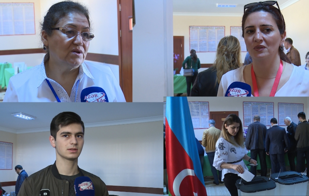 Yasamal rayonunda seçici fəallığı yüksəkdir  VİDEO