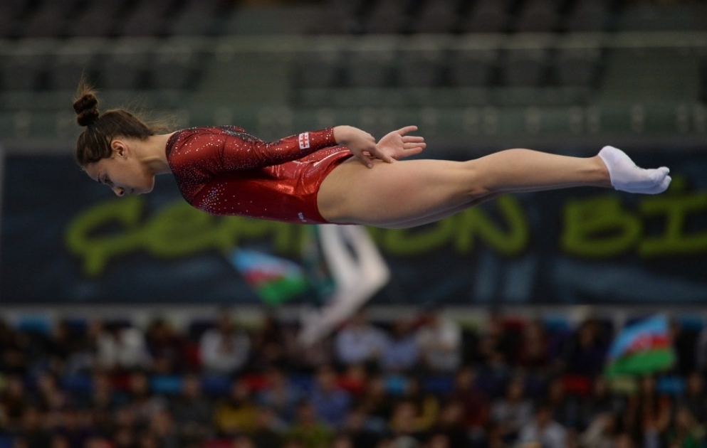 Batut gimnastikası, ikili mini-batut və tamblinq üzrə 26-cı Avropa çempionatının ikinci gününə yekun vurulub VİDEO