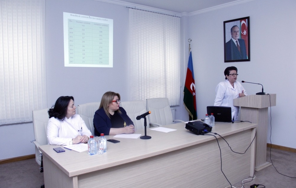 Ölkəmizdəki hemofiliyalı xəstələrin 55 faizi Bakı və Sumqayıt şəhərlərinin sakinidir VİDEO