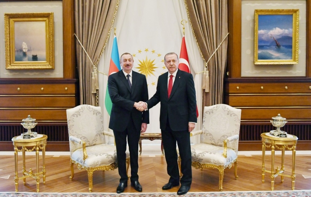 Azərbaycan Prezidenti İlham Əliyevin və Türkiyə Prezidenti Rəcəb Tayyib Ərdoğanın təkbətək görüşü YENİLƏNİB VİDEO