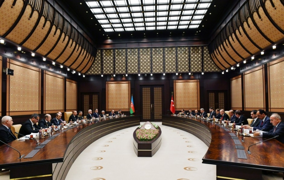 Azərbaycan-Türkiyə Yüksək Səviyyəli Strateji Əməkdaşlıq Şurasının VII iclası keçirilib YENİLƏNİB VİDEO