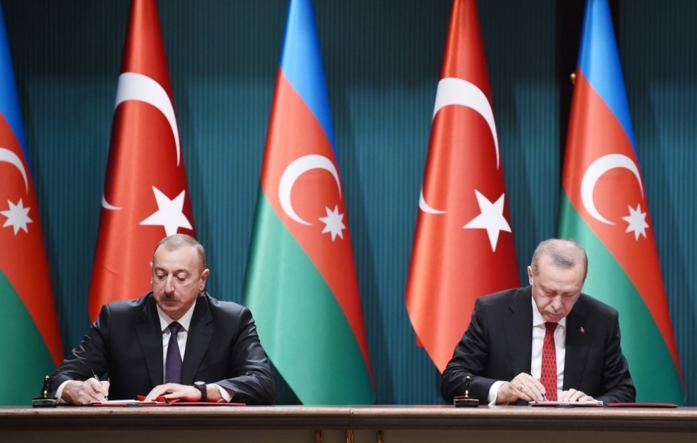 Azerbaijan, Turkey signed documents VIDEO