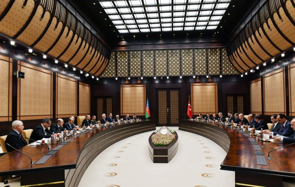 VII. Sitzung des aserbaidschanisch-türkischen hochrangigen strategischen Kooperationsrates in Ankara VIDEO
