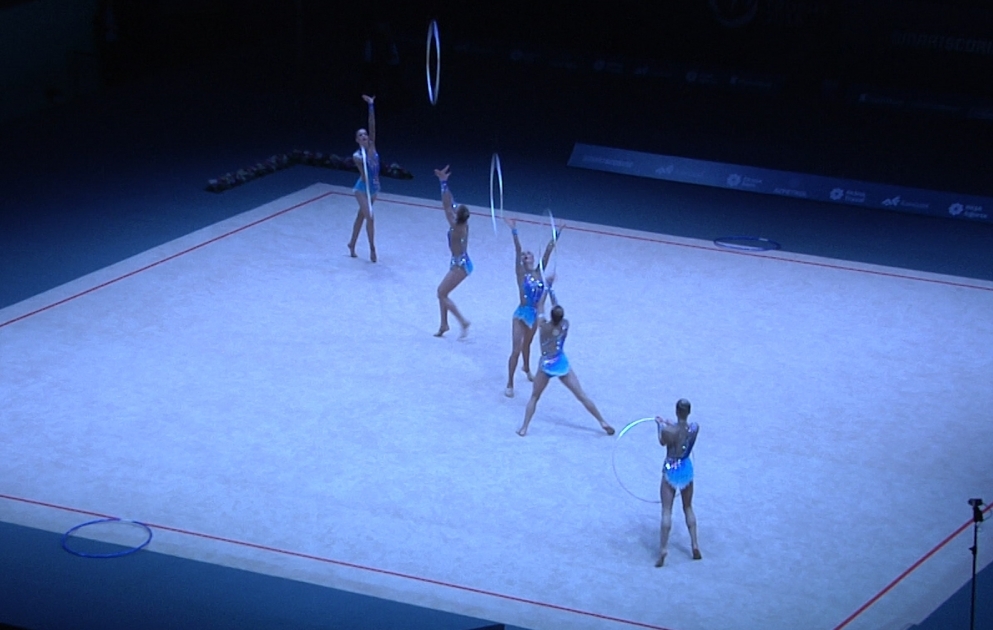 Bakıda keçirilən bədii gimnastika üzrə altıncı Dünya Kuboku yarışının təntənəli açılışı olub VİDEO