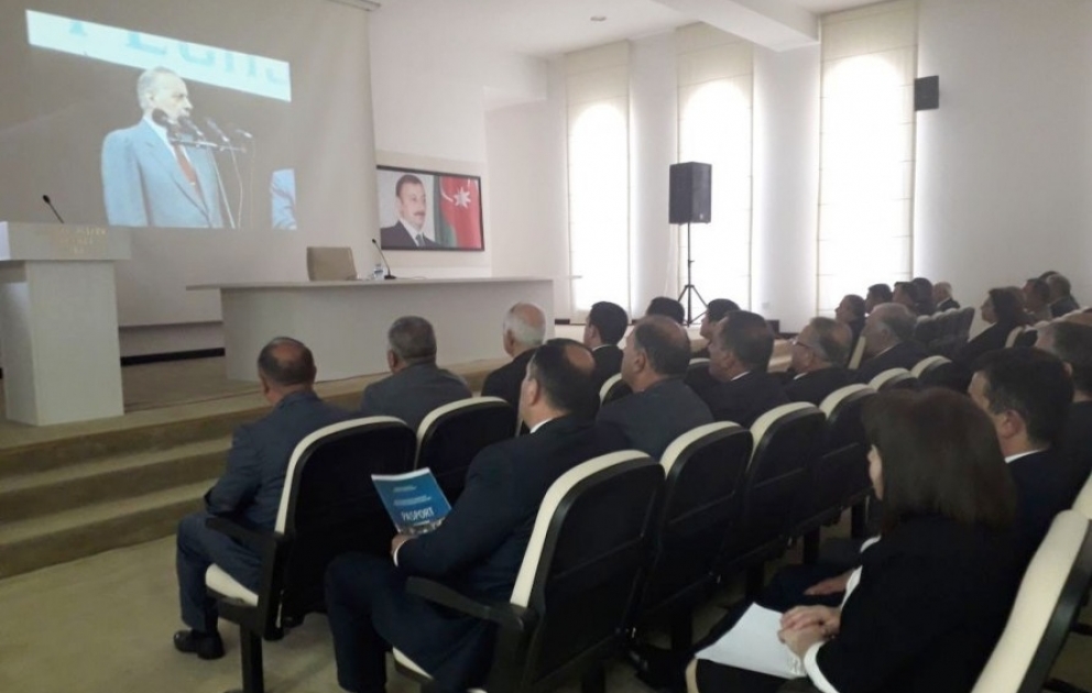 Heydər Əliyev şəxsiyyətinin Azərbaycan dövlətçilik tarixində müstəsna yeri var VİDEO