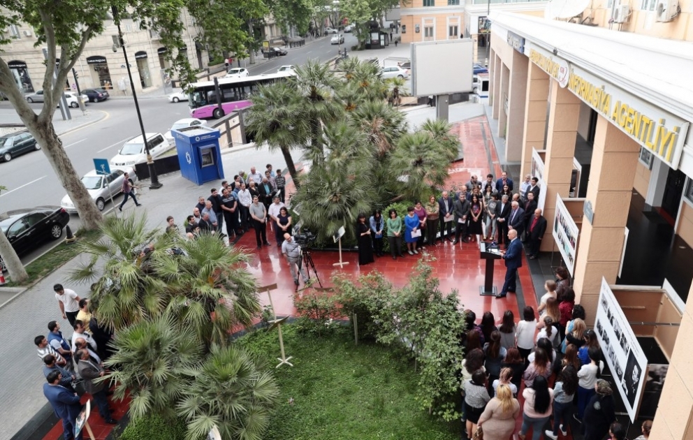 AZERTAC hosts exhibition marking national leader Heydar Aliyev’s 95th anniversary VIDEO