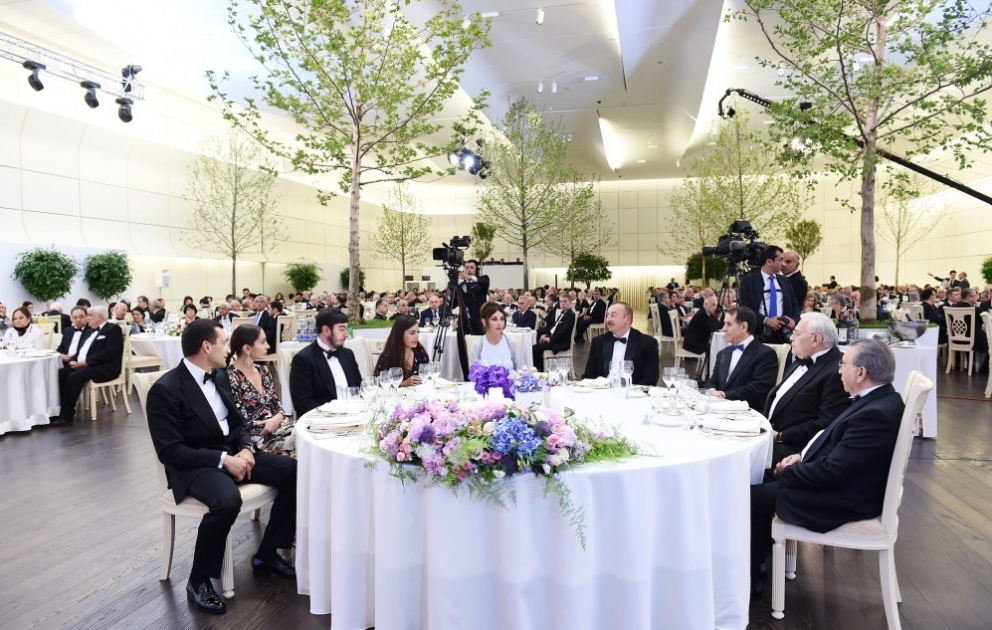 President Ilham Aliyev attended solemn ceremony to mark 95th anniversary of national leader Heydar Aliyev VIDEO
