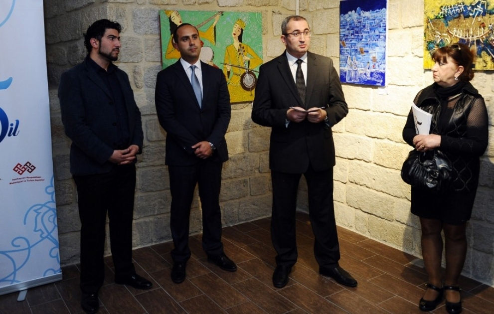 Bakıda “Azərbaycanın mədəni irsi UNESCO-da” adlı rəsm sərgisi açılıb VİDEO