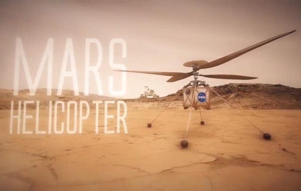 NASA Marsa helikopter göndərəcək VİDEO
