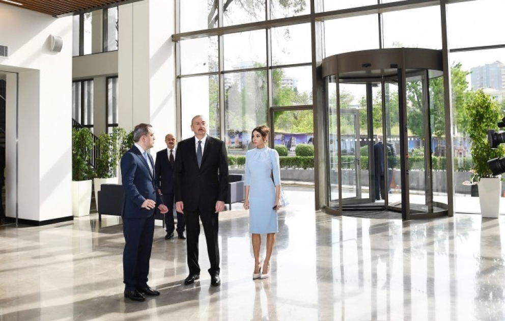 President Ilham Aliyev inaugurated new building of Modern Educational Complex named after Heydar Aliyev in Baku VIDEO