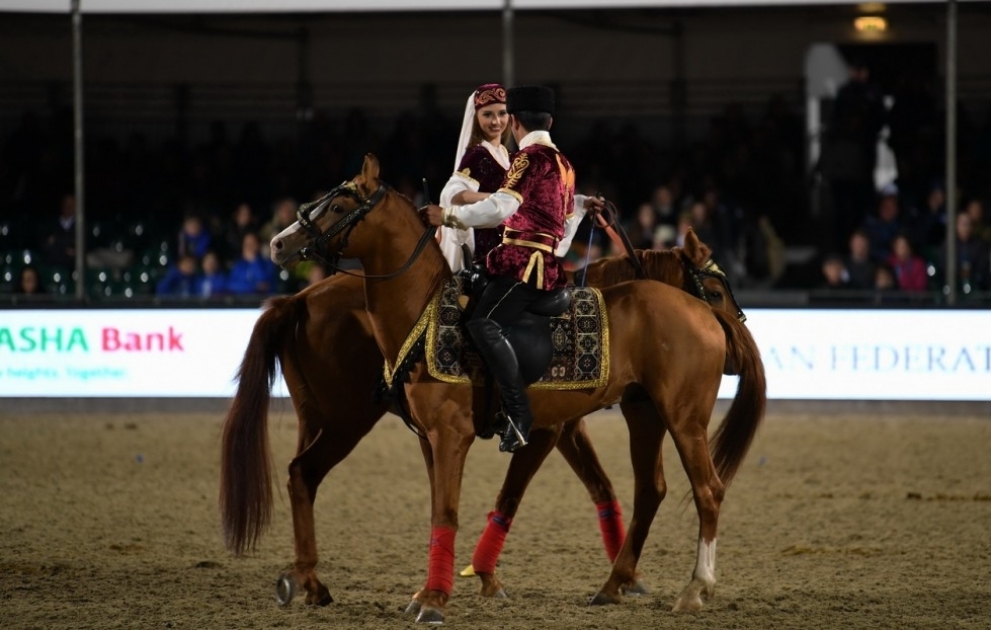 Karabakh horses stun audience at Royal Windsor Show VIDEO